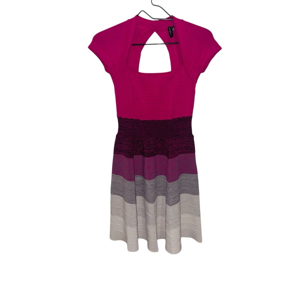 Guess by Marciano Color Block Y2K Girly Band Mini Dress